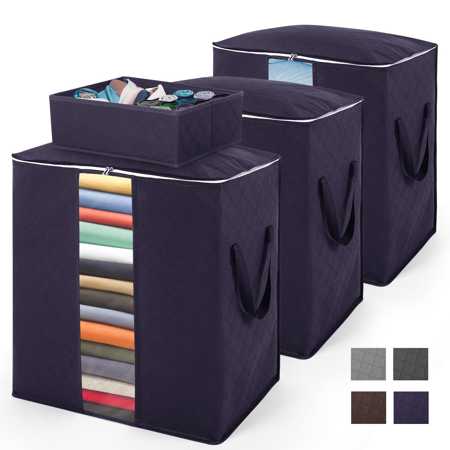 SOLEDI Storage Bag Clothes Storage (Navy blue)