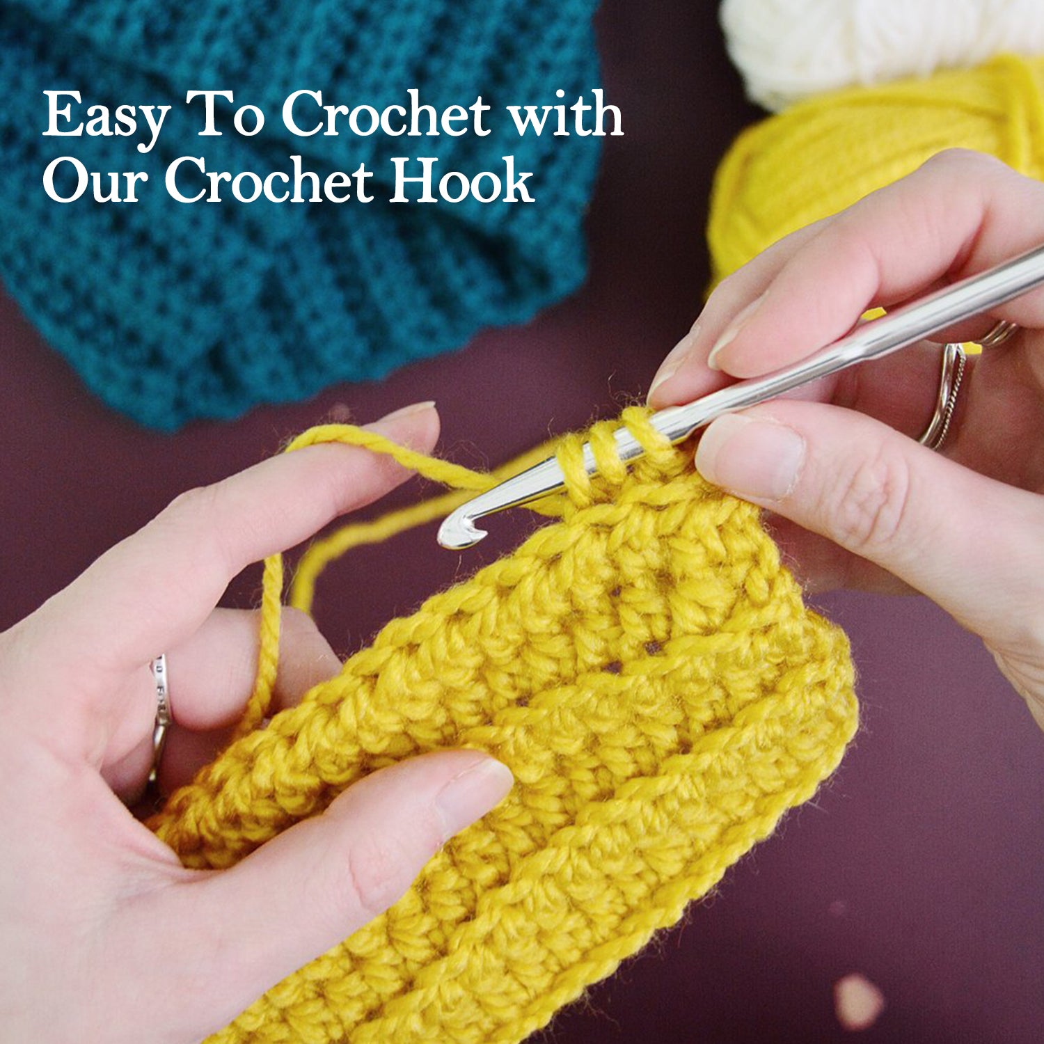 SOLEDI Wool For Crocheting Acrylic Crochet Wool (12 colors)