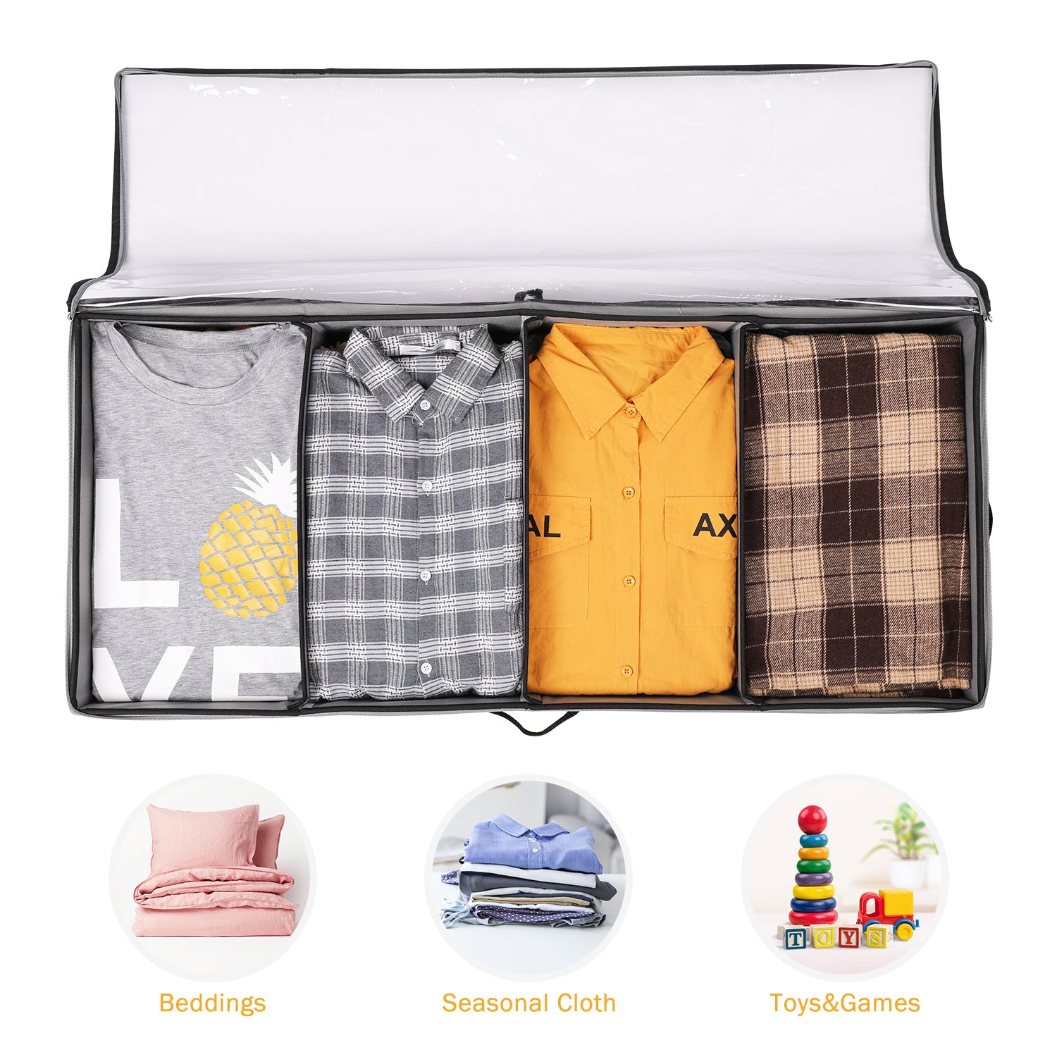 SOLEDI Under Bed Storage Bag (Yellow)