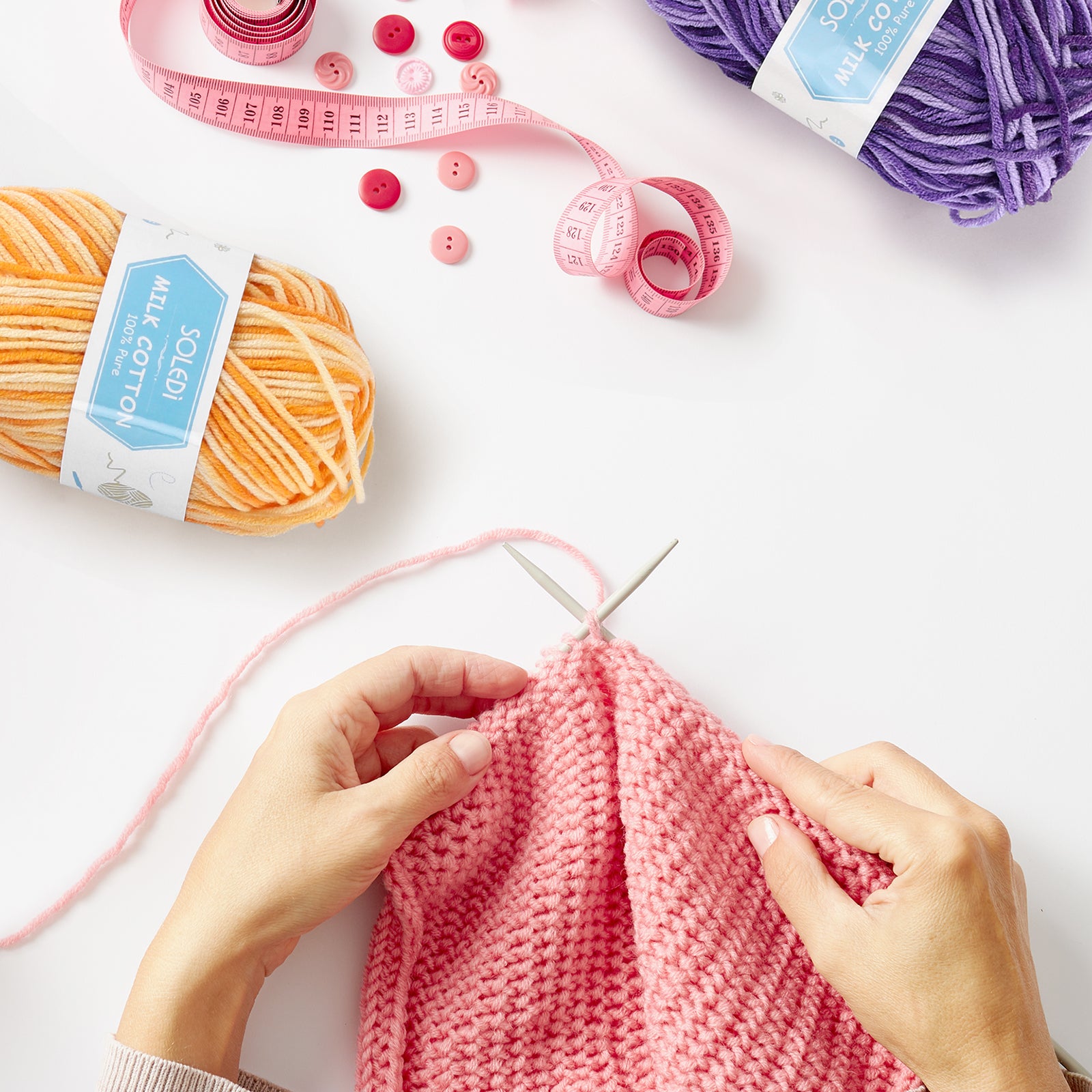 SOLEDI Wool For Crocheting Acrylic Crochet